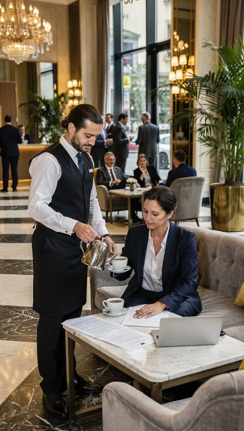 Šálka voňavého čierneho čaju s bohatou penou, pripravená na raňajky.