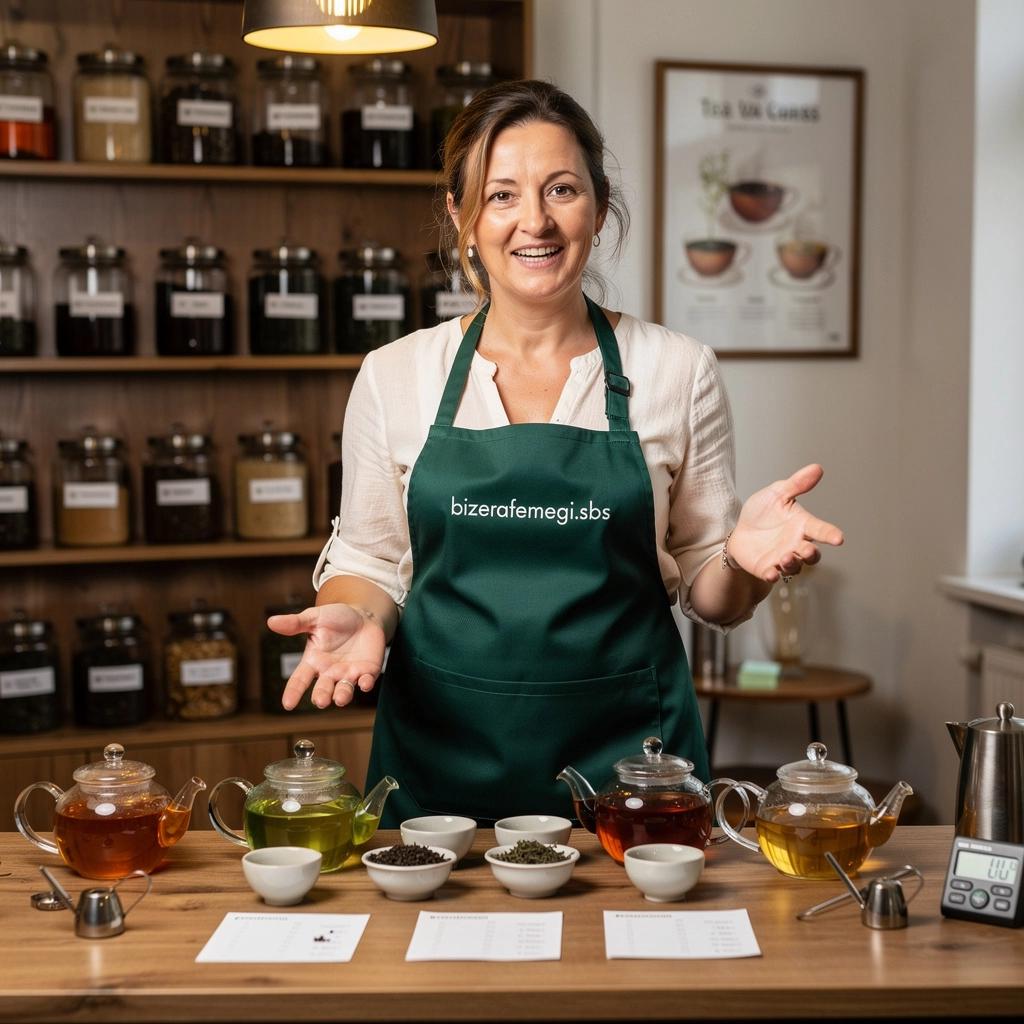 Detailný pohľad na sušené čajové lístky s malty, ktoré vykazujú ich kvalitu.